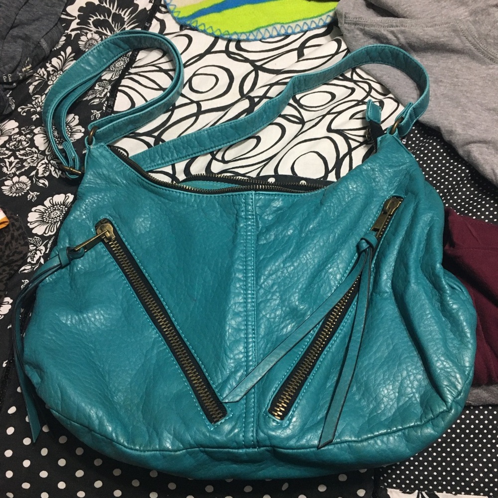 Blue purse